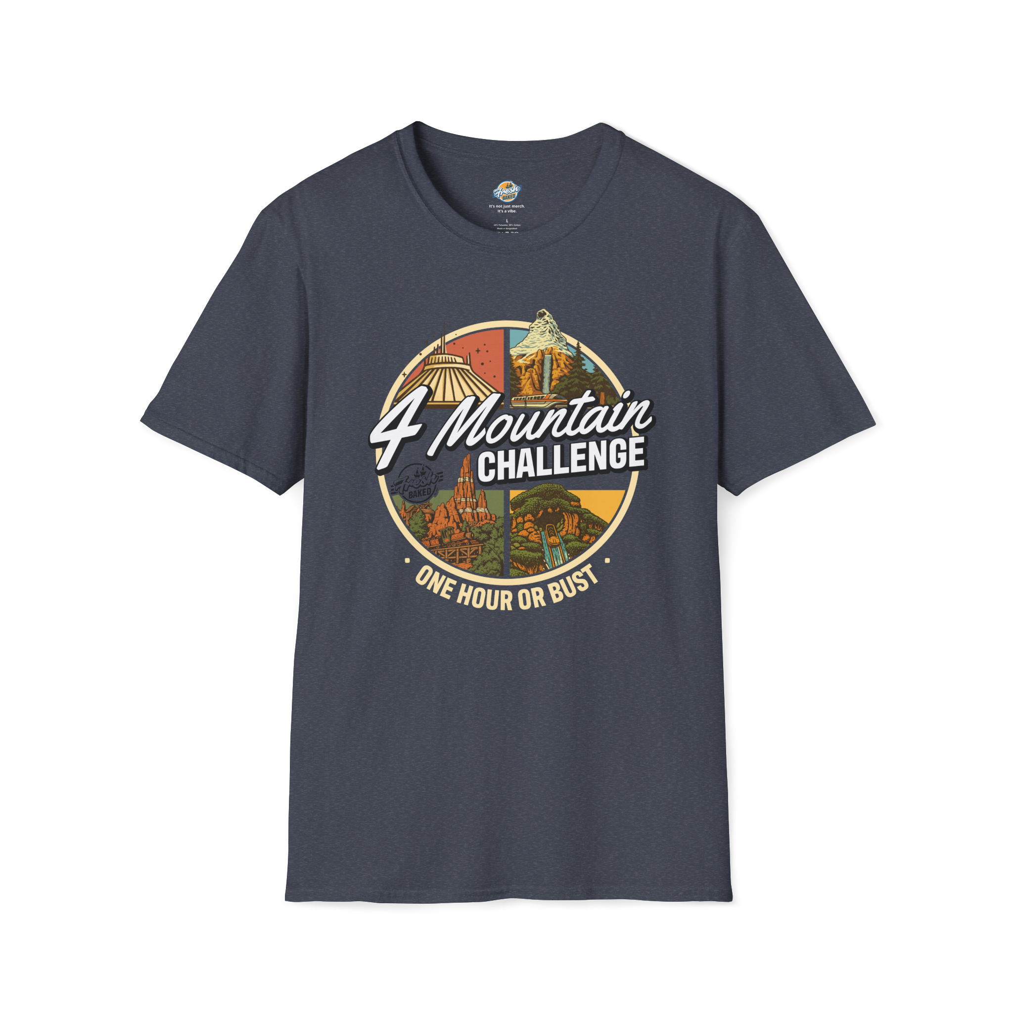 4 Mountain Challenge Tee